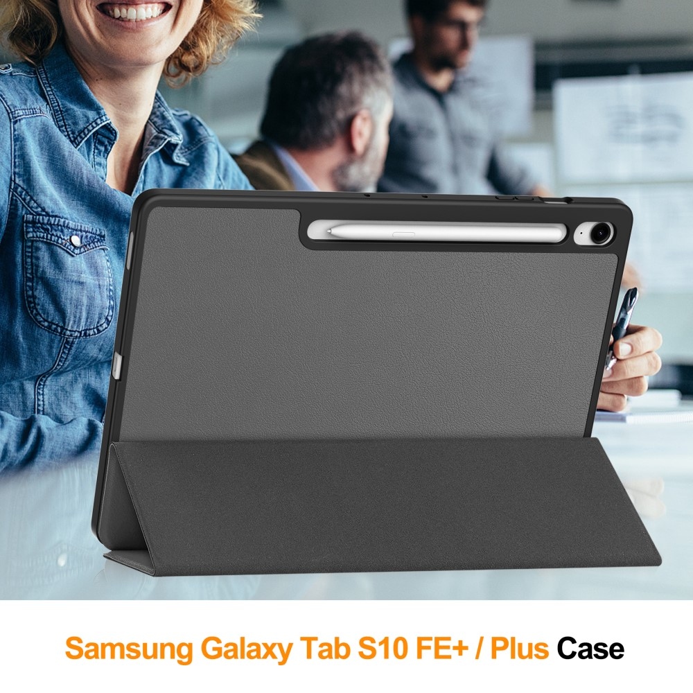 Casy intelligens záró tok Samsung Galaxy Tab S10 FE+ készülékhez - szürke