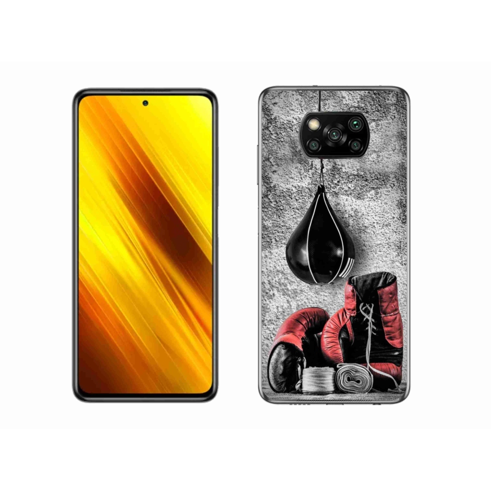 Gélburkolat mmCase a Xiaomi Poco X3-hoz - bokszzsák és kesztyűk