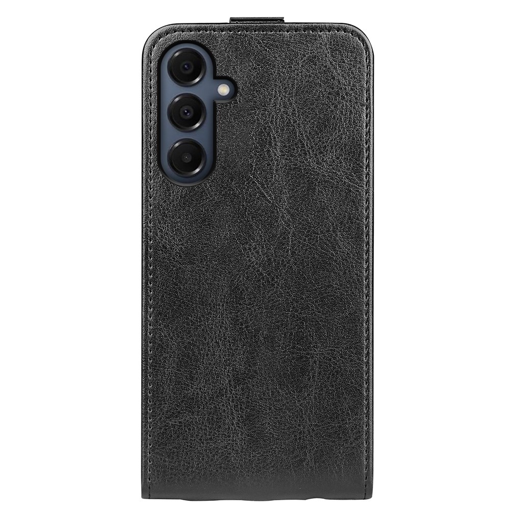 Függőleges könyvtáska Samsung Galaxy A17 4G/5G készülékhez - fekete