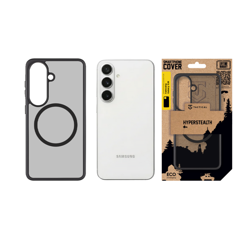 Tactical MagForce Hyperstealth borító Samsung Galaxy S26 aszfaltra