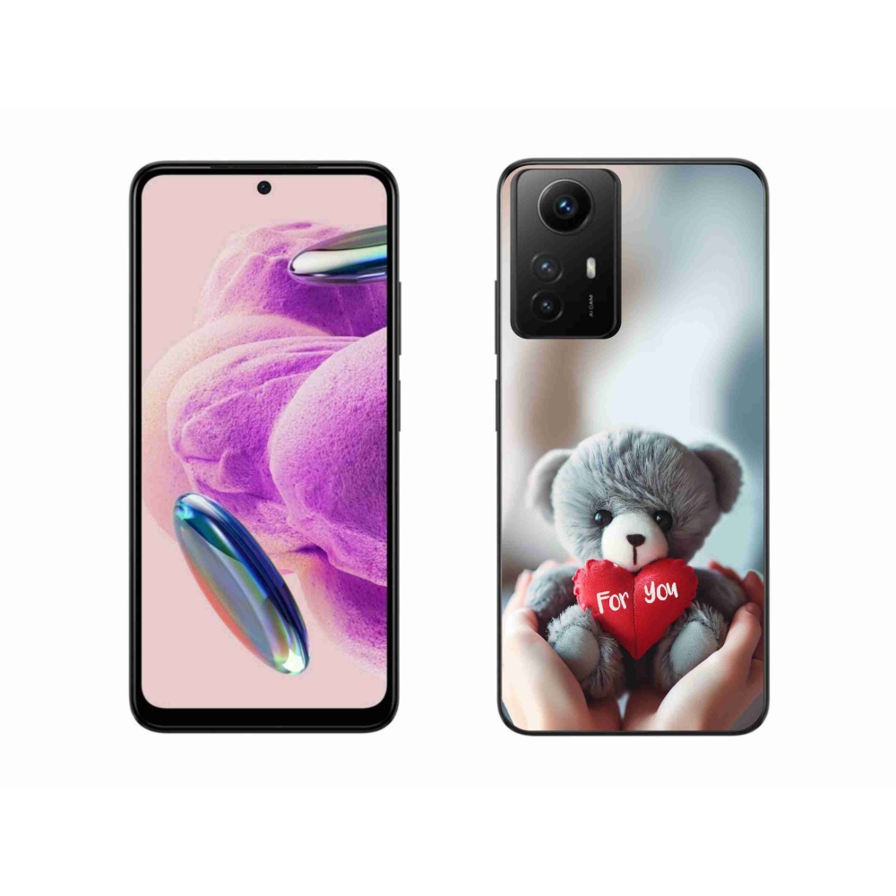 Gél borítás mmCase a Xiaomi Redmi Note 12S-hez - mackó a szerelmeseknek