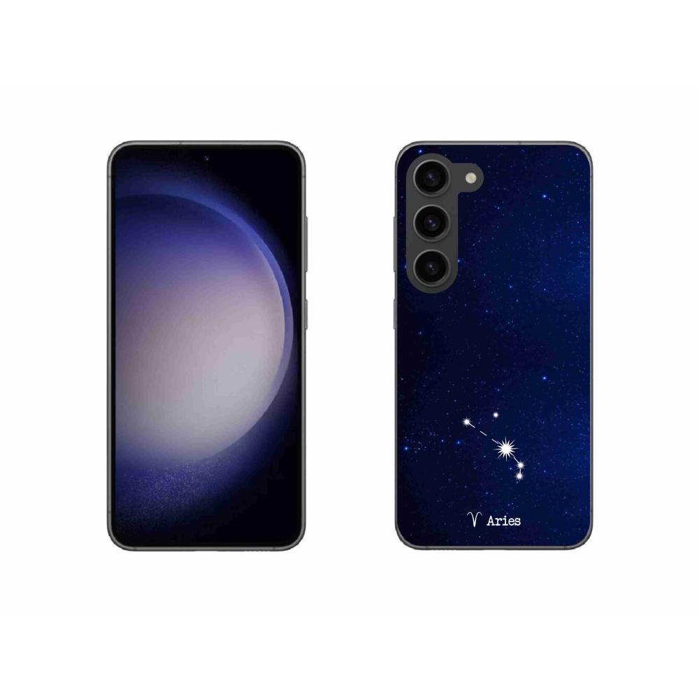 Gél borítás mmCase Samsung Galaxy S23 5G - Kos csillagkép