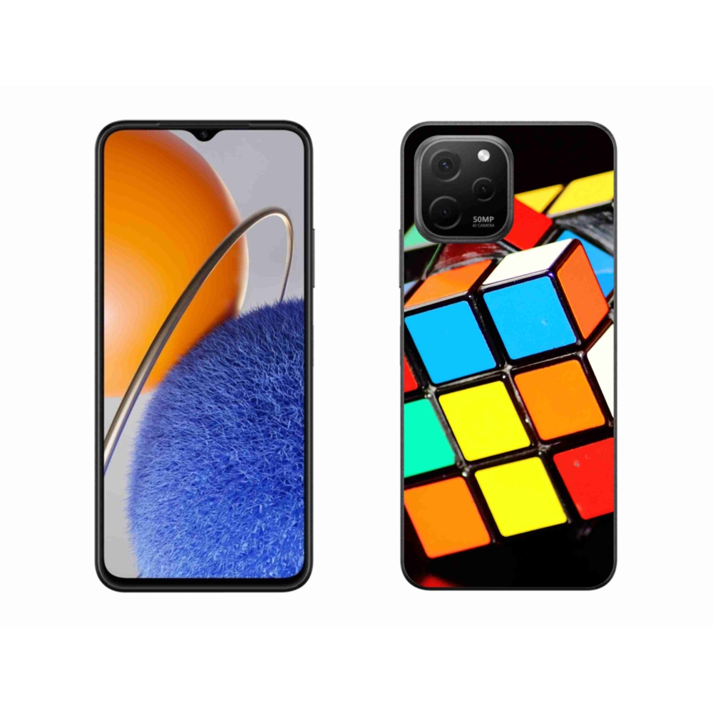 Gél tok mmCase a Huawei Nova Y61 készülékhez - Rubik-kocka