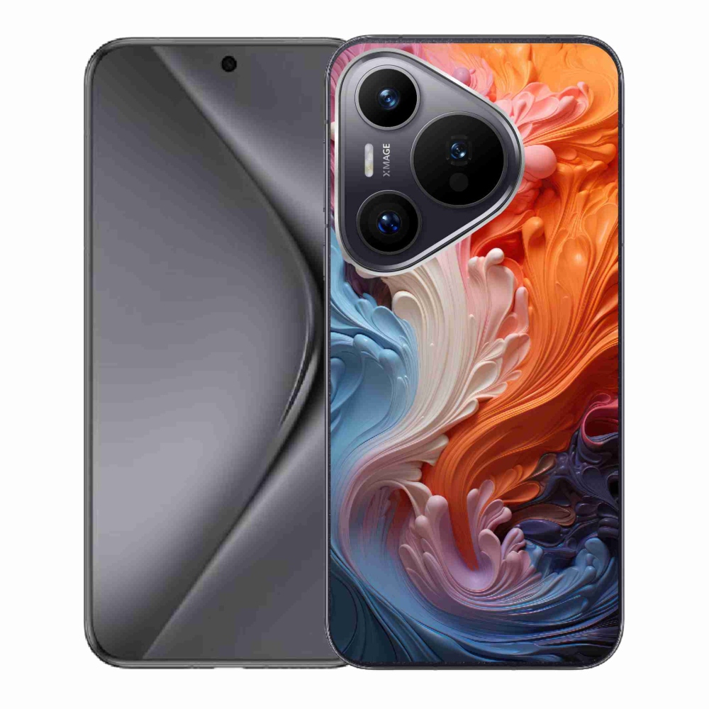 Gél borító mmCase a Huawei Pura 70 - absztrakt motívum 8