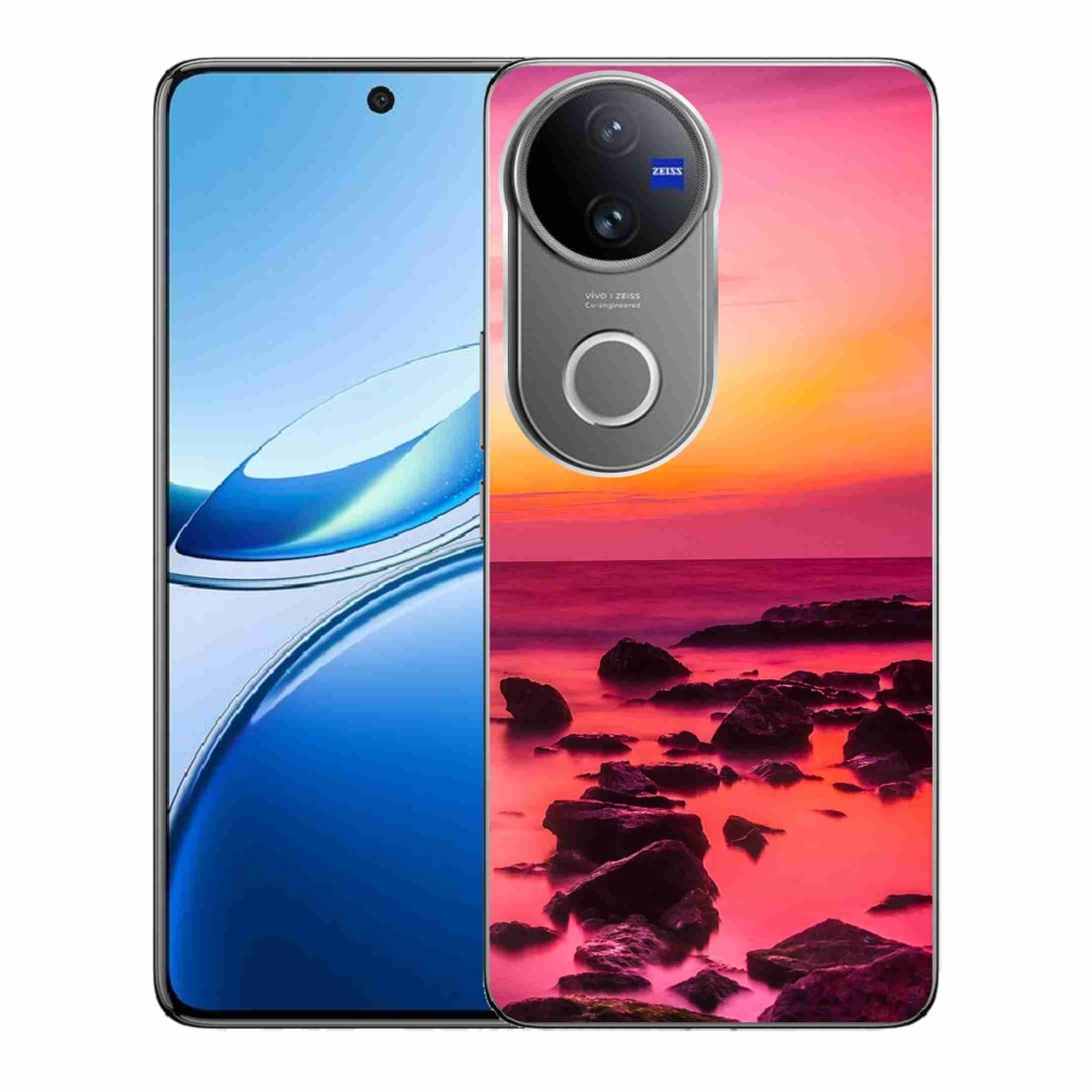 Zselés borítás mmCase a Vivo V50 5G készülékhez - Sea and Glow