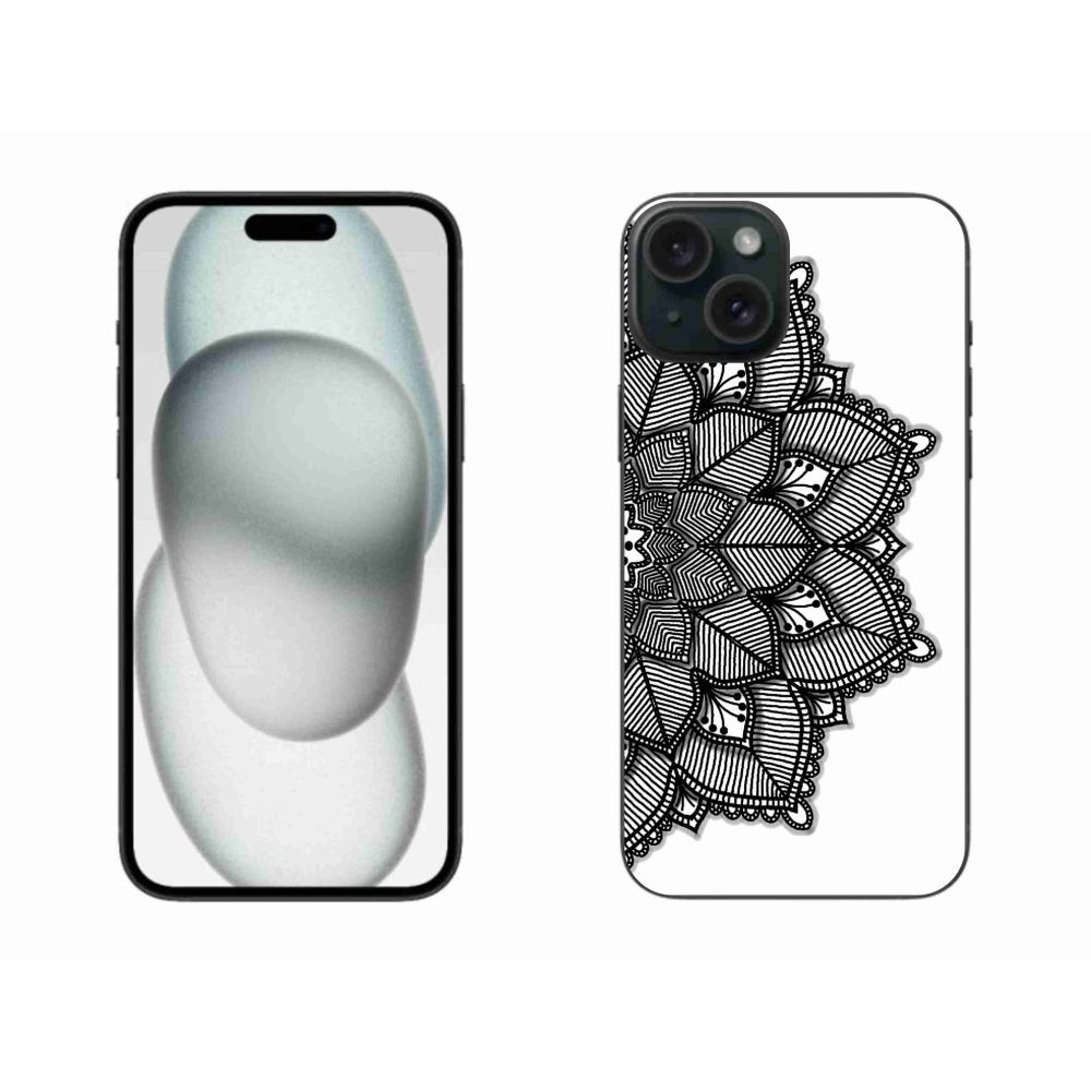 Zselés borítás mmCase iPhone 15 Plus készülékhez - mandala