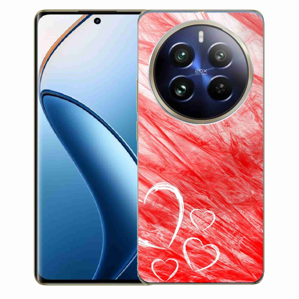 Gél borítás mmCase a Realme 12 Pro 5G/12 Pro+ 5G számára - szív