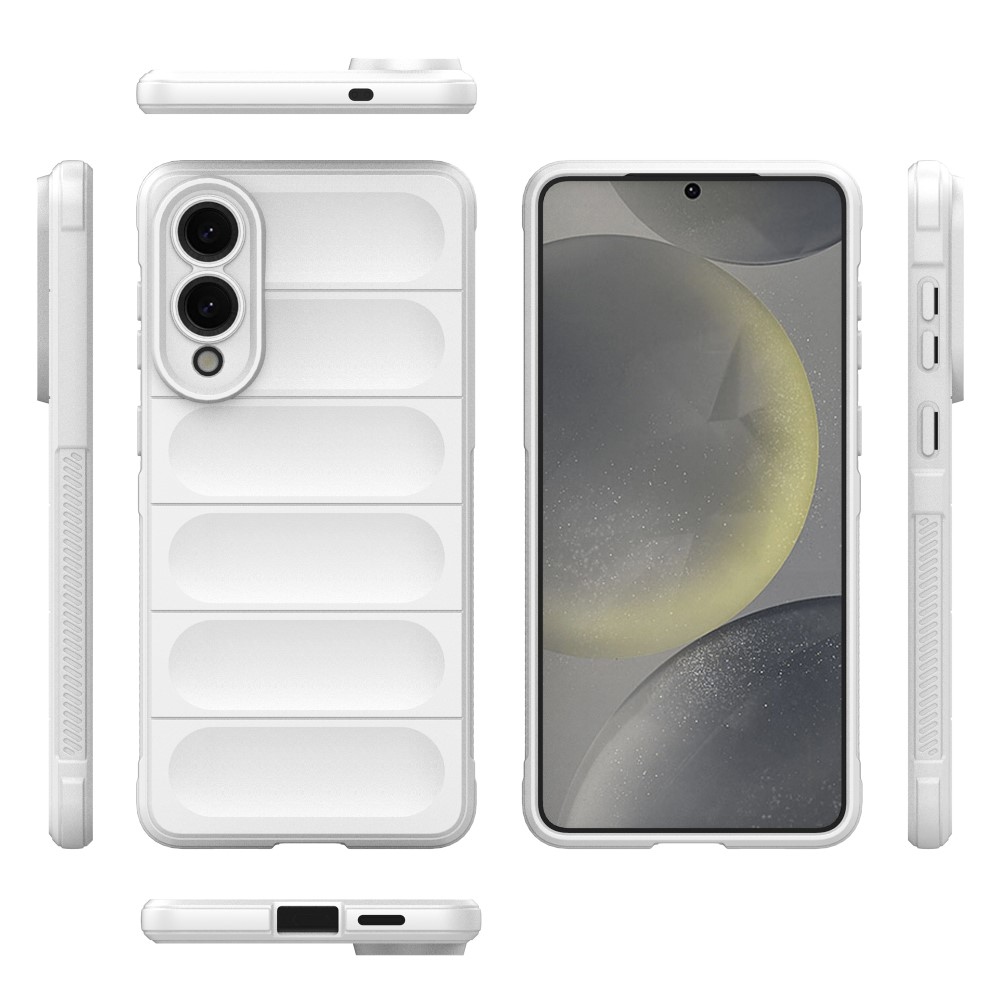 Rugg tartós zselés tok Samsung Galaxy S25 Edge készülékhez - fehér