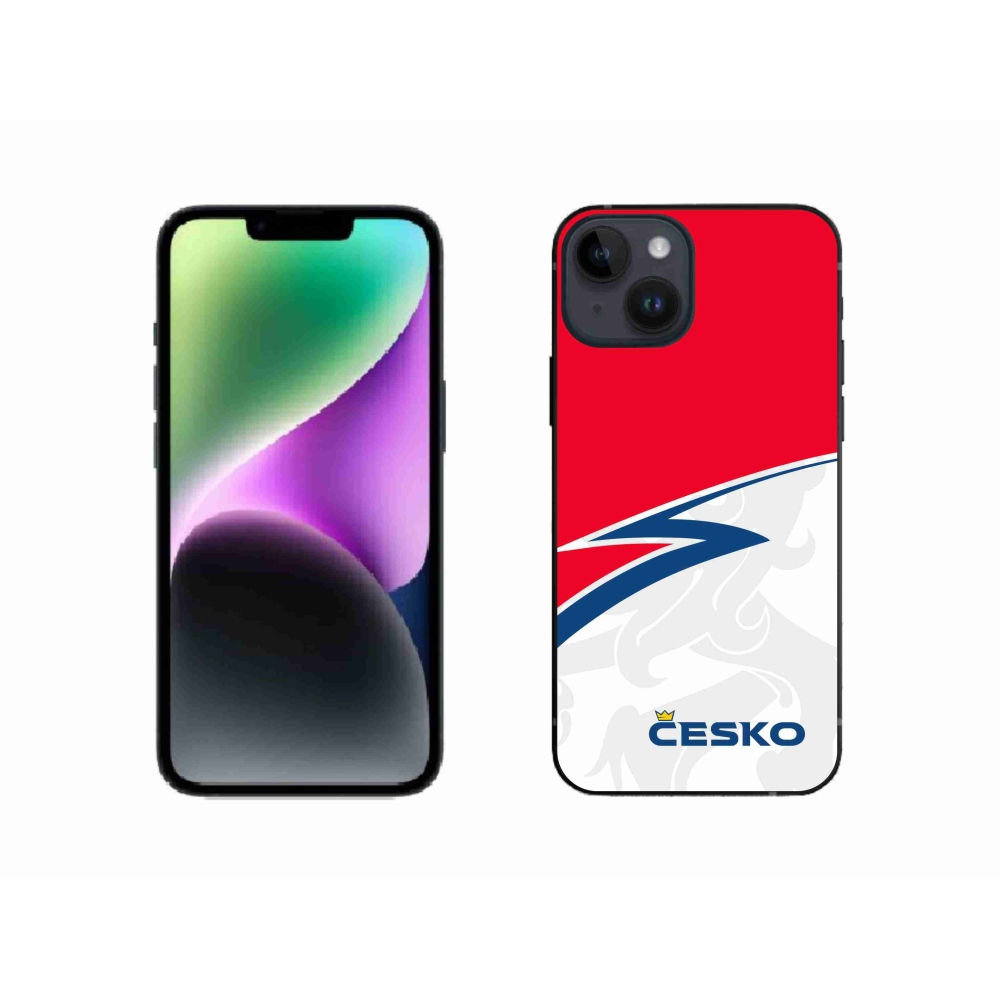 Zselés borítás mmCase iPhone 14 készülékhez - Csehország