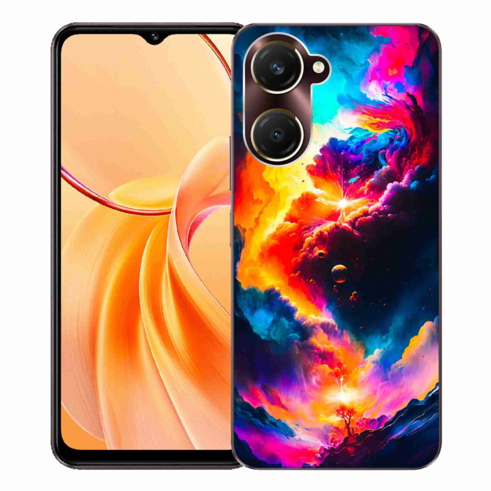 Zselés borítás mmCase a Vivo Y28s 5G-hez - absztrakt motívum