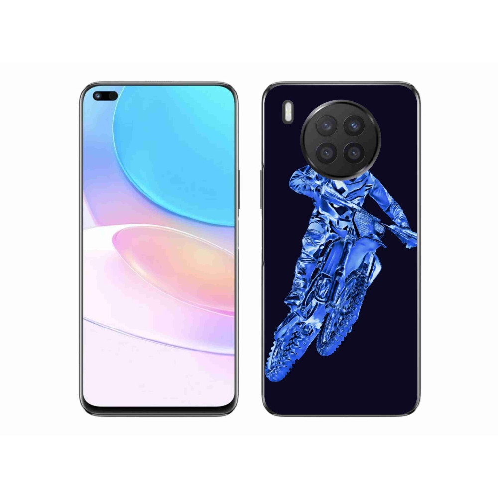 Gél borítás mmCase a Huawei Nova 8i készülékhez - motocross 1