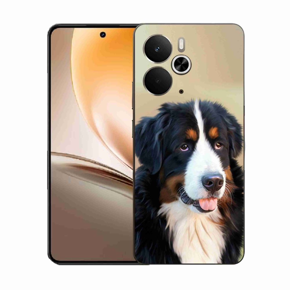 Gél borítás mmCase a Realme 14 5G/14T 5G készülékhez - Berni hegyi kutya