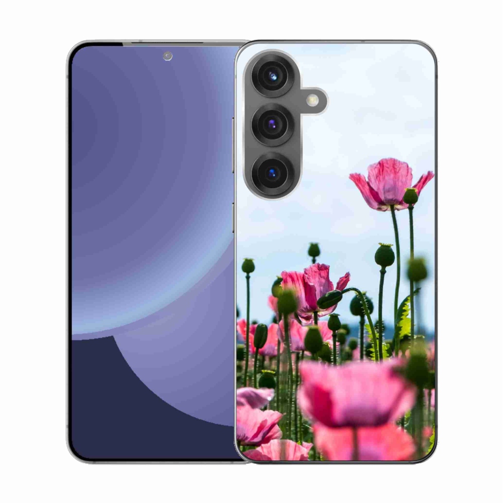 Gél védőhuzat mmCase Samsung Galaxy S25 készülékhez - mákos színű