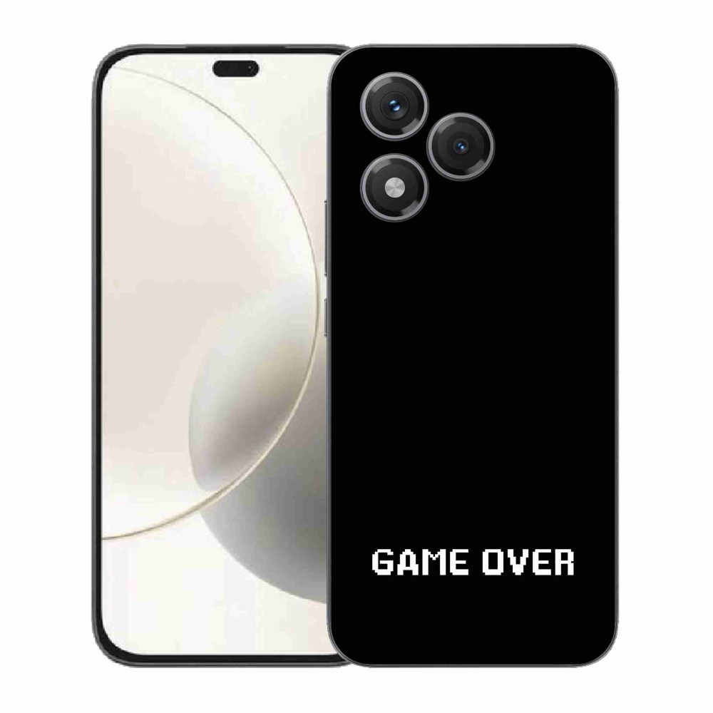 Gél borító mmCase a Honor 400 Lite-hoz - játék fekete háttérrel