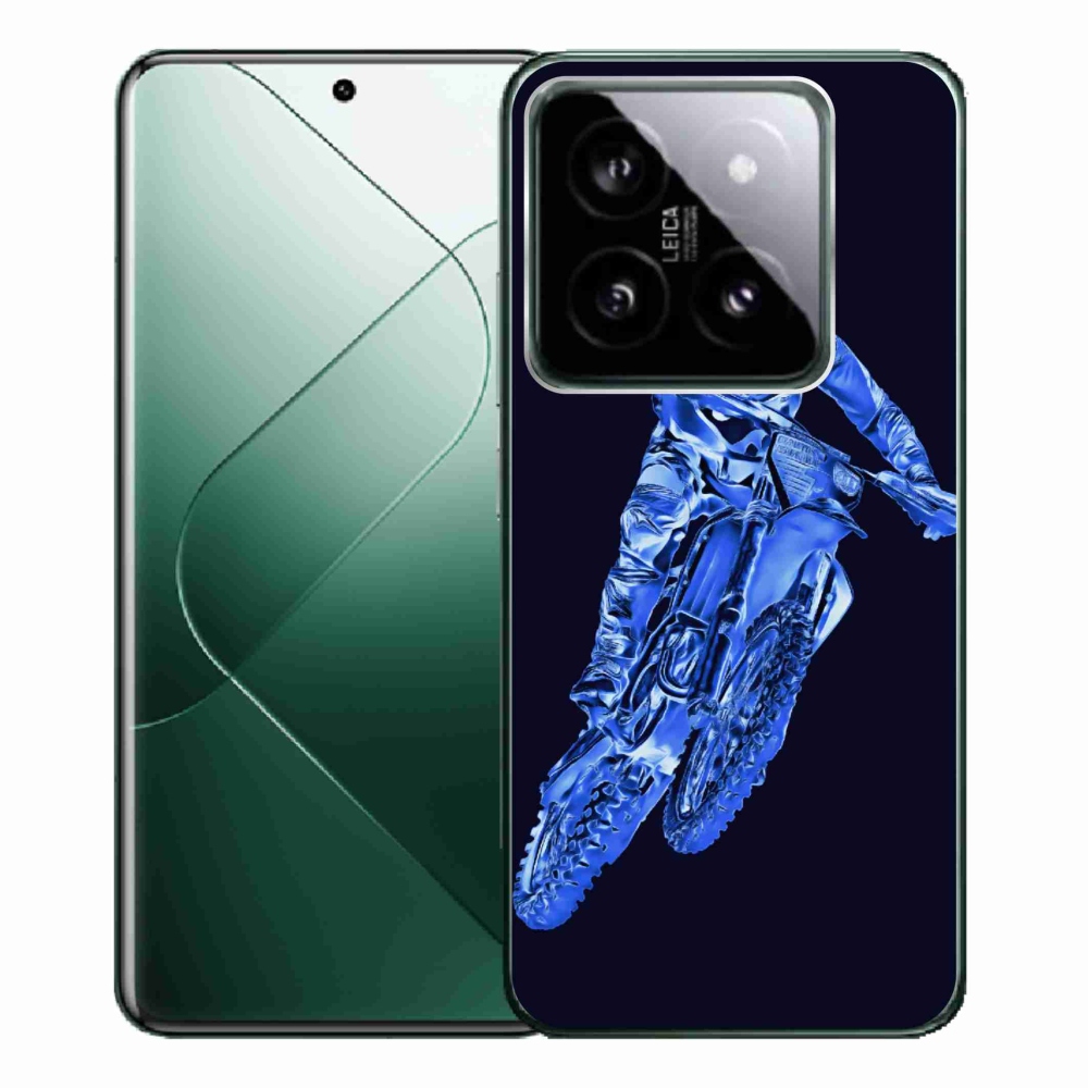 Gél borítás mmCase a Xiaomi 14 Pro-hoz - motocross 1