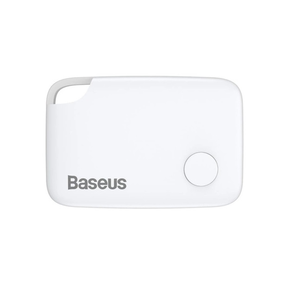 Baseus T2 vezeték nélküli GPS helymeghatározó kulcsokhoz és egyéb tárgyakhoz - fehér színben