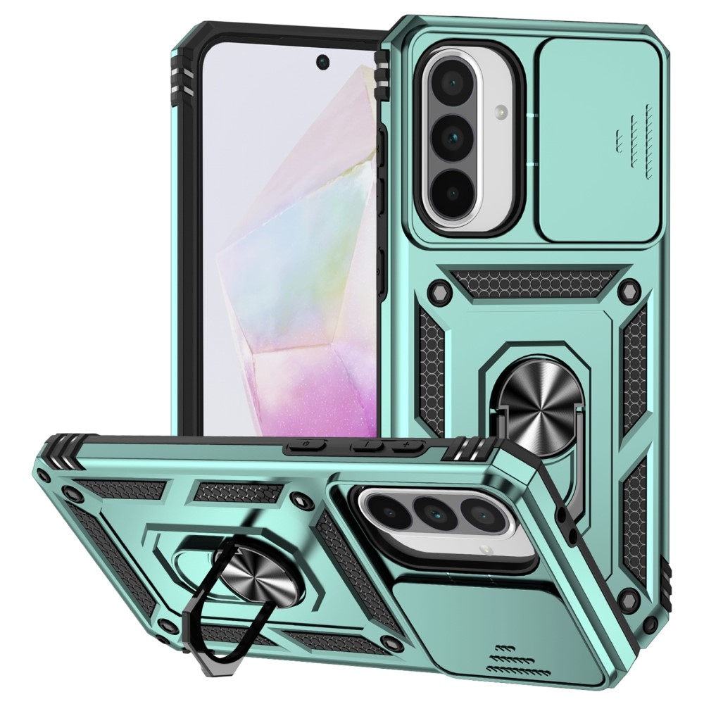 Gyűrűálló borítás Samsung Galaxy A36 5G készülékhez - zöld