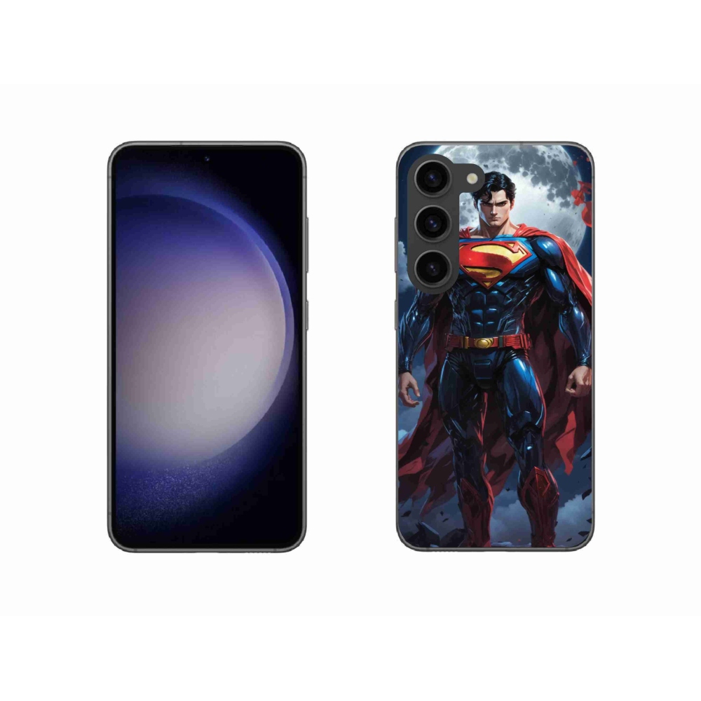 Gél védőhuzat mmCase Samsung Galaxy S23 5G - superman