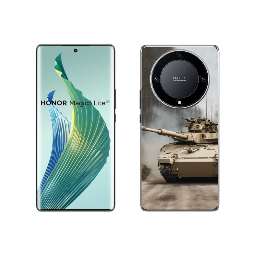 Zselés borítás mmCase a Honor Magic 5 Lite 5G számára - tank 1