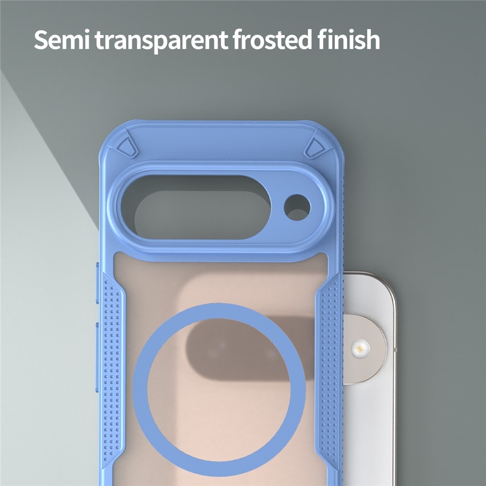 Froste tartós védőburkolat MagSafe-val a Google Pixel 10-re - kék