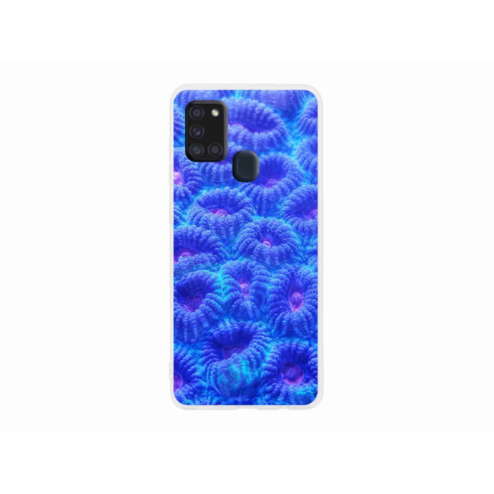 Gél borítás mmCase Samsung Galaxy A21s készülékhez - absztrakt motívum 17