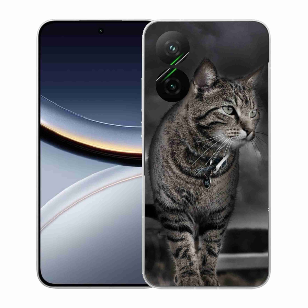 Gél borítás mmCase a Xiaomi Poco F7 5G-hez - macska