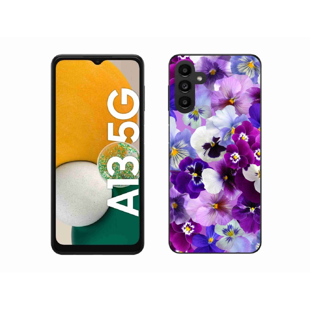 Gél borító mmCase Samsung Galaxy A13 5G - virágok 9