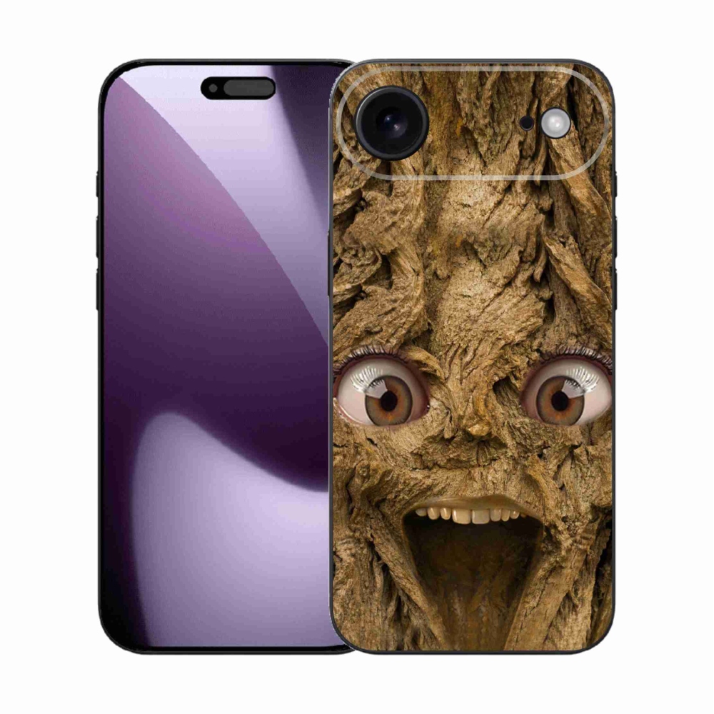 Gél borítás mmCase iPhone 17 Air készülékhez - boldog fa szemekkel