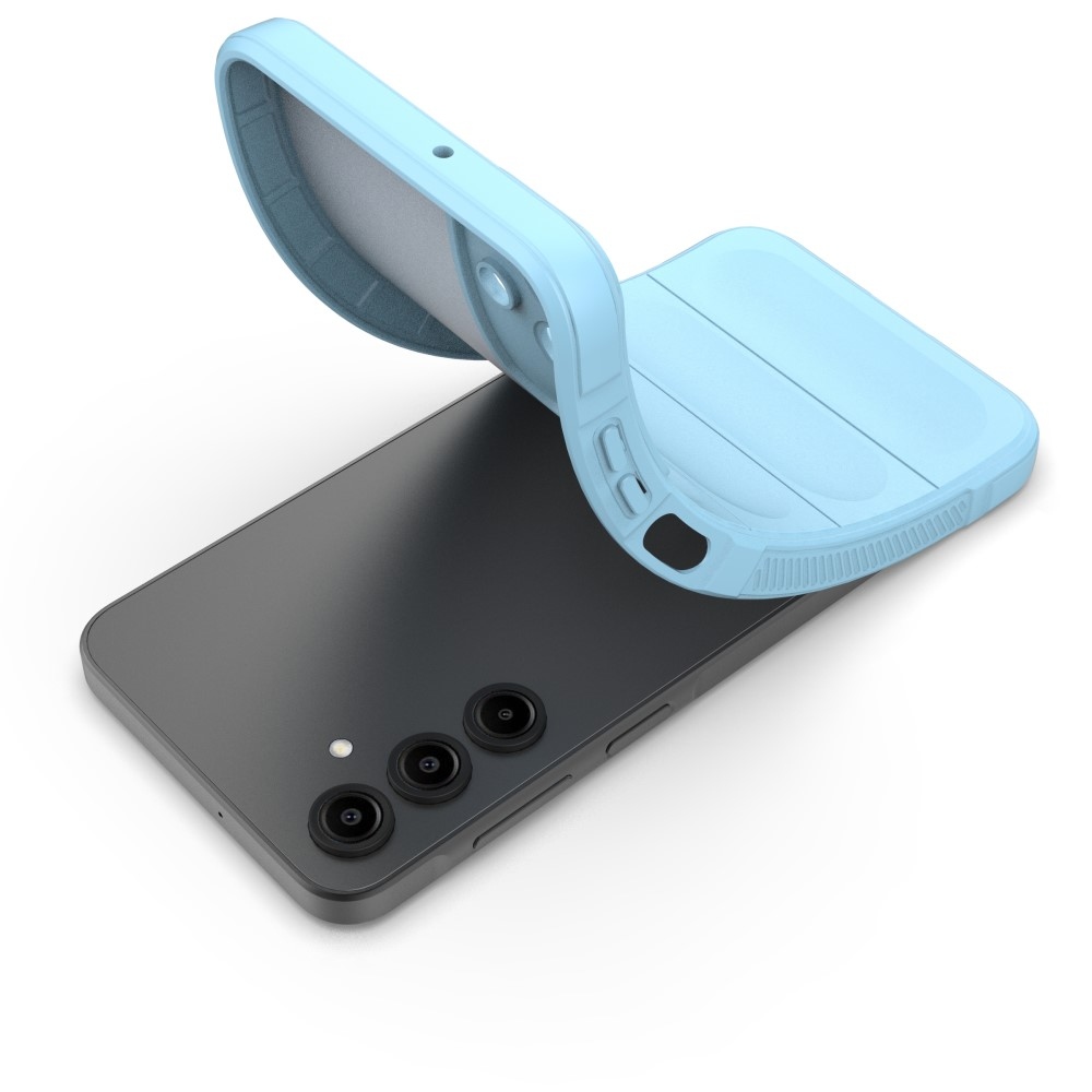 Rugg tartós zselés tok Samsung Galaxy A16 4G/5G készülékhez - világoskék színben