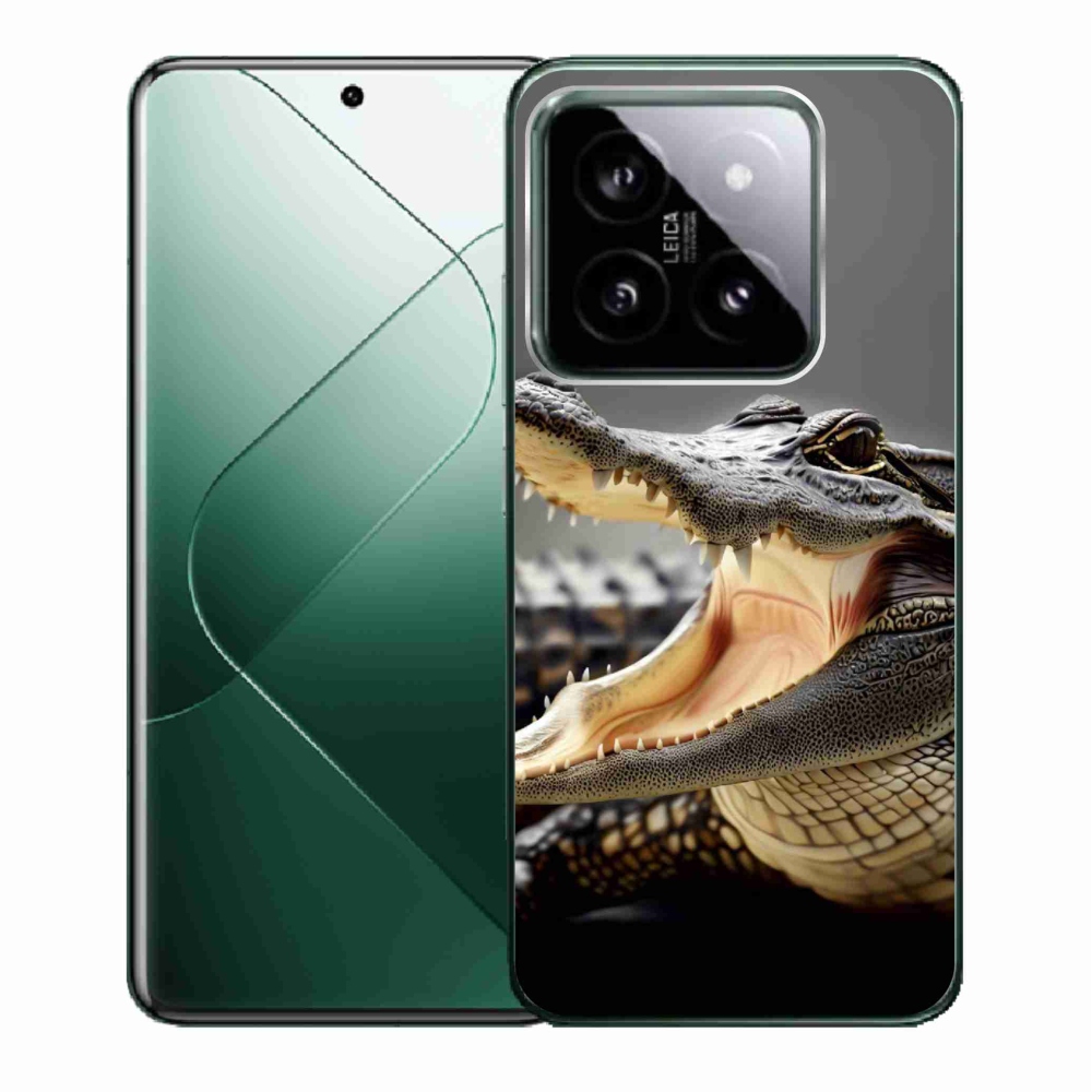 Gél borítás mmCase a Xiaomi 14-hez - krokodil