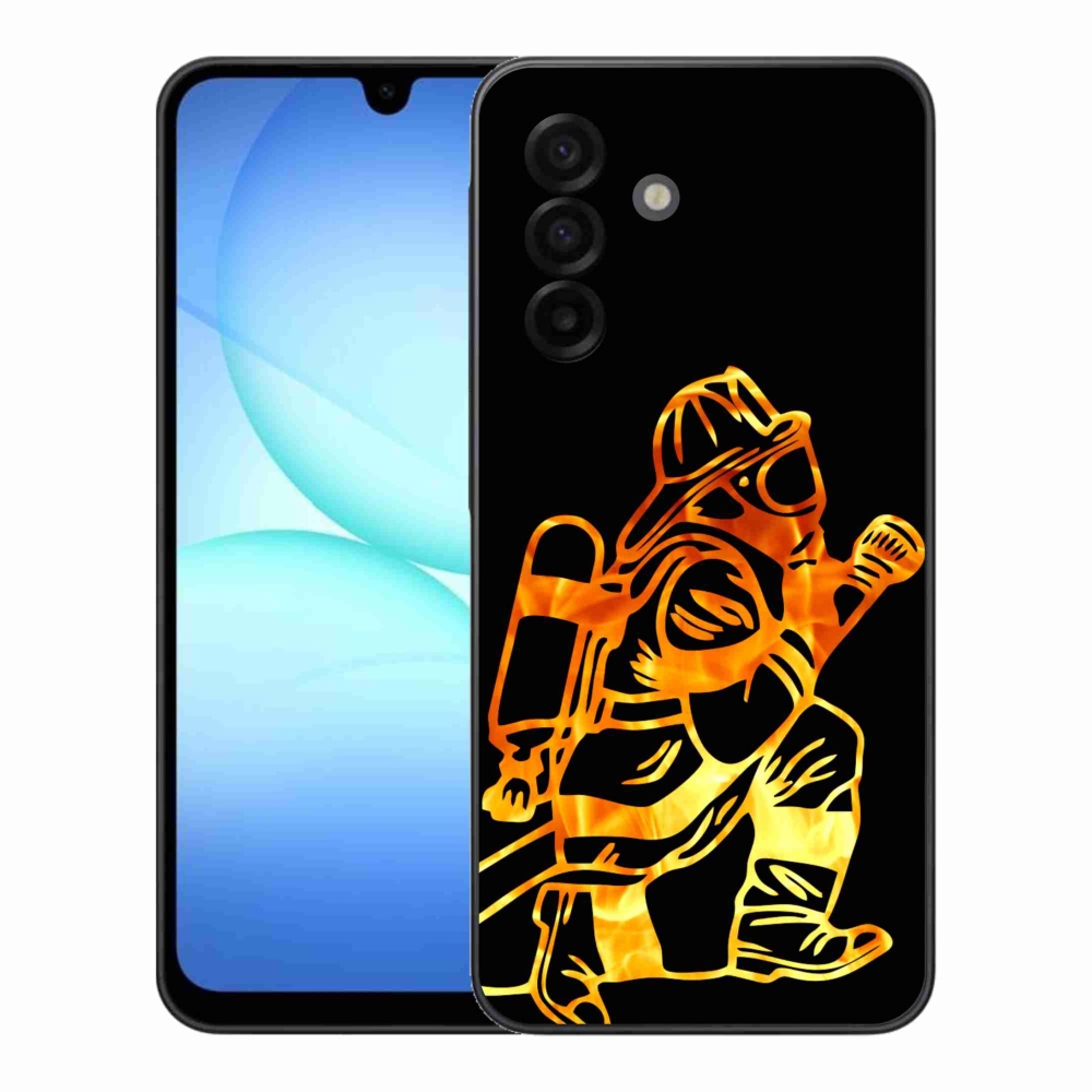 Gél borító mmCase Samsung Galaxy A17 4G/5G - tűzoltó 1