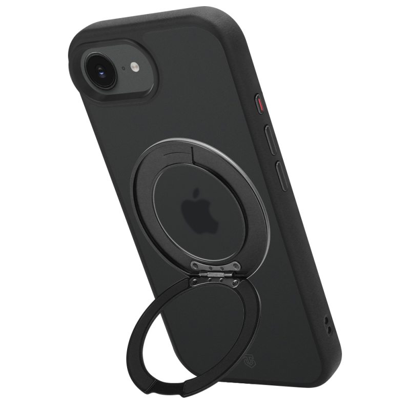 Tactical MagForce Hyperstand tok az Apple iPhone 16e/17e készülékhez, Asphalt színben
