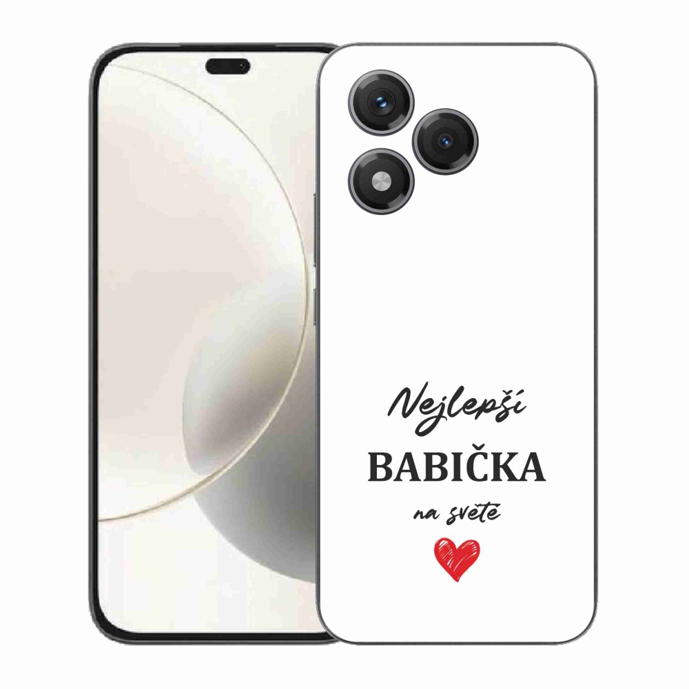 Gél borítás mmCase a Honor 400 Lite készülékhez - Best Grandma 1 fehér háttér