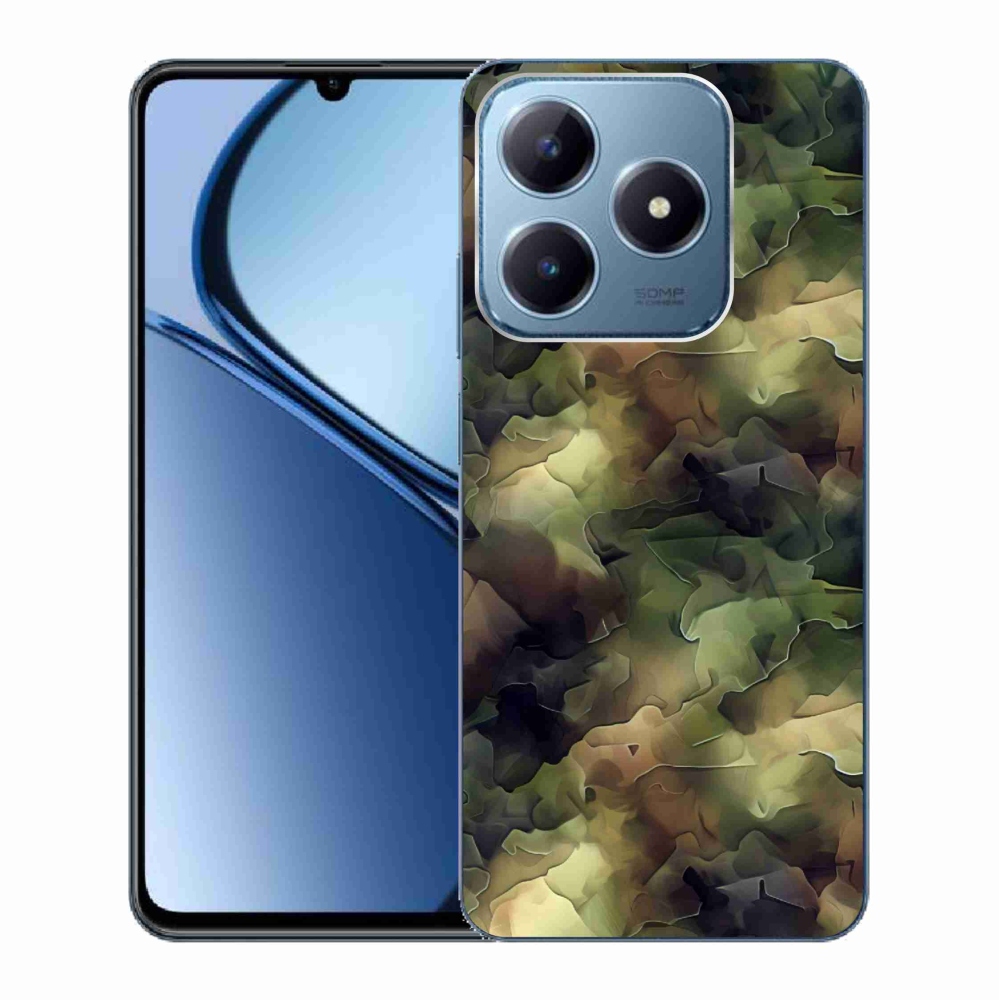 Zselés borítás mmCase a Realme C63 készülékhez - álcázó minta 10