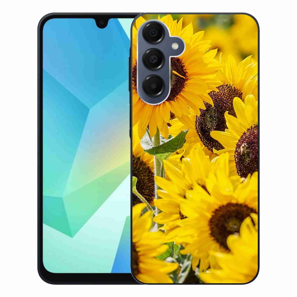 Zselés borítás mmCase Samsung Galaxy A16 4G/5G - Napraforgó