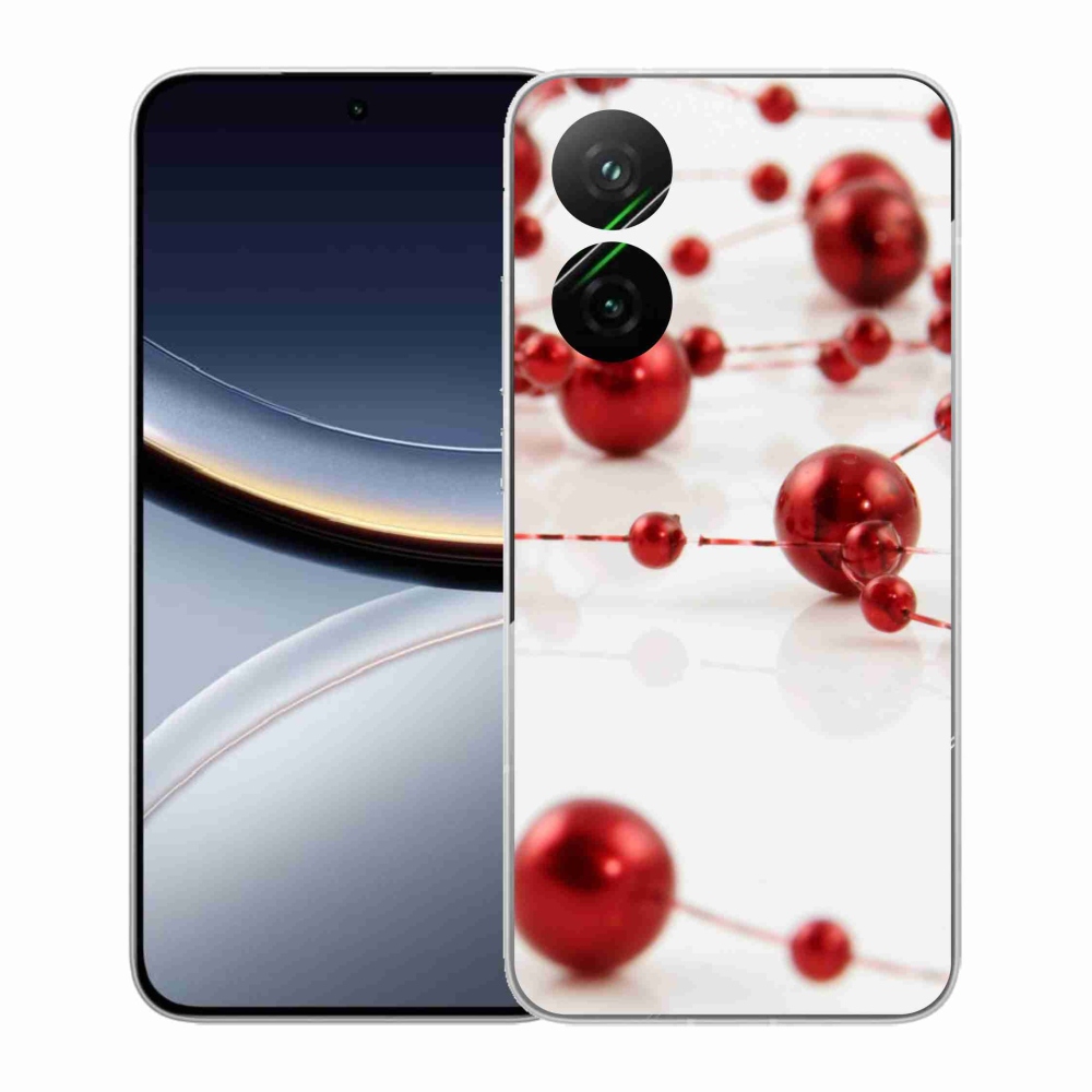 Gél borítás mmCase a Xiaomi Poco F7 5G-hez - karácsonyi lánc