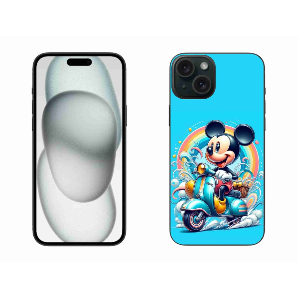 Zselés borítás mmCase iPhone 15 Plus készülékhez - mickey egér 2