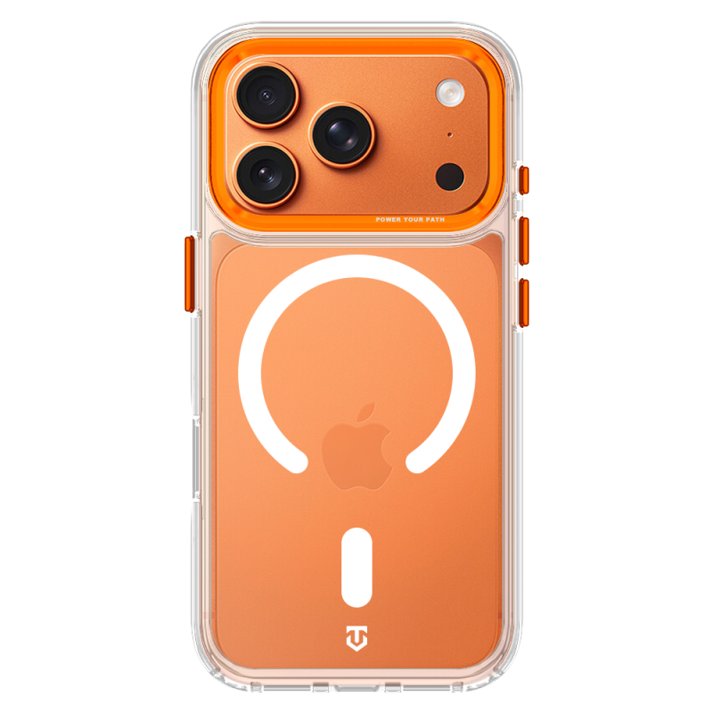 Tactical MagForce 2.0 tok az Apple iPhone 17 Pro/18 Pro készülékekhez, narancssárga