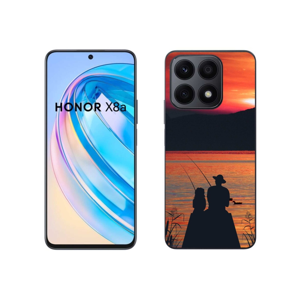 Zselés borítás mmCase a Honor X8a számára - halászat 3