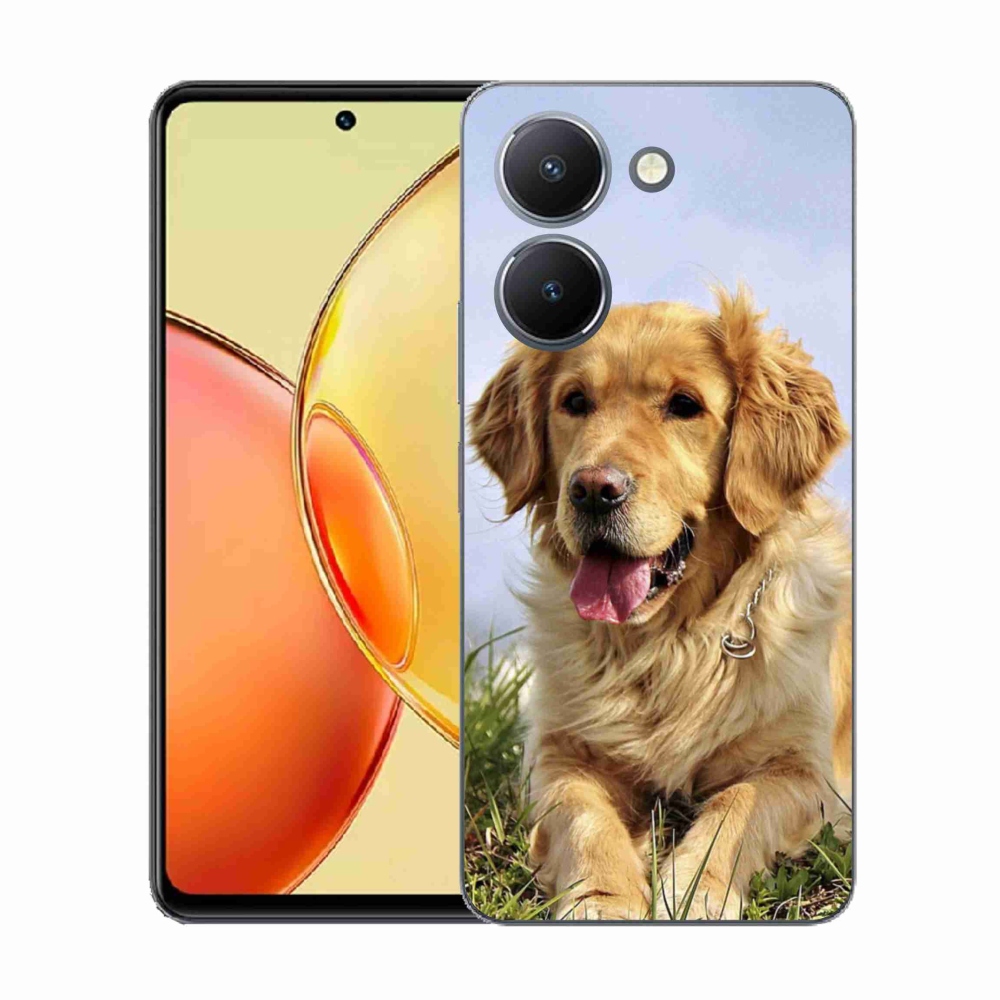 Gél borítás mmCase a Vivo Y36-hoz - arany retriever