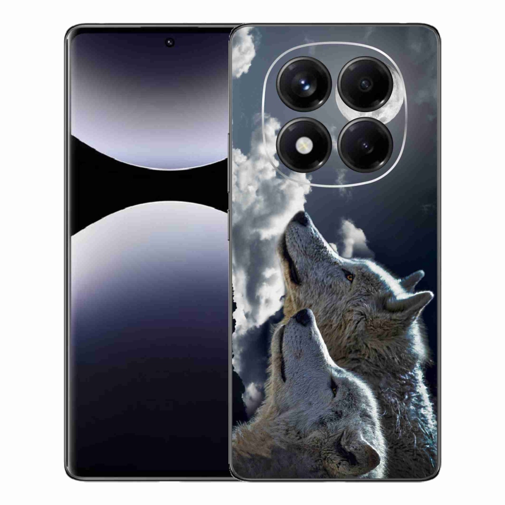 Gél borítás mmCase a Xiaomi Redmi Note 14 Pro számára - farkasok
