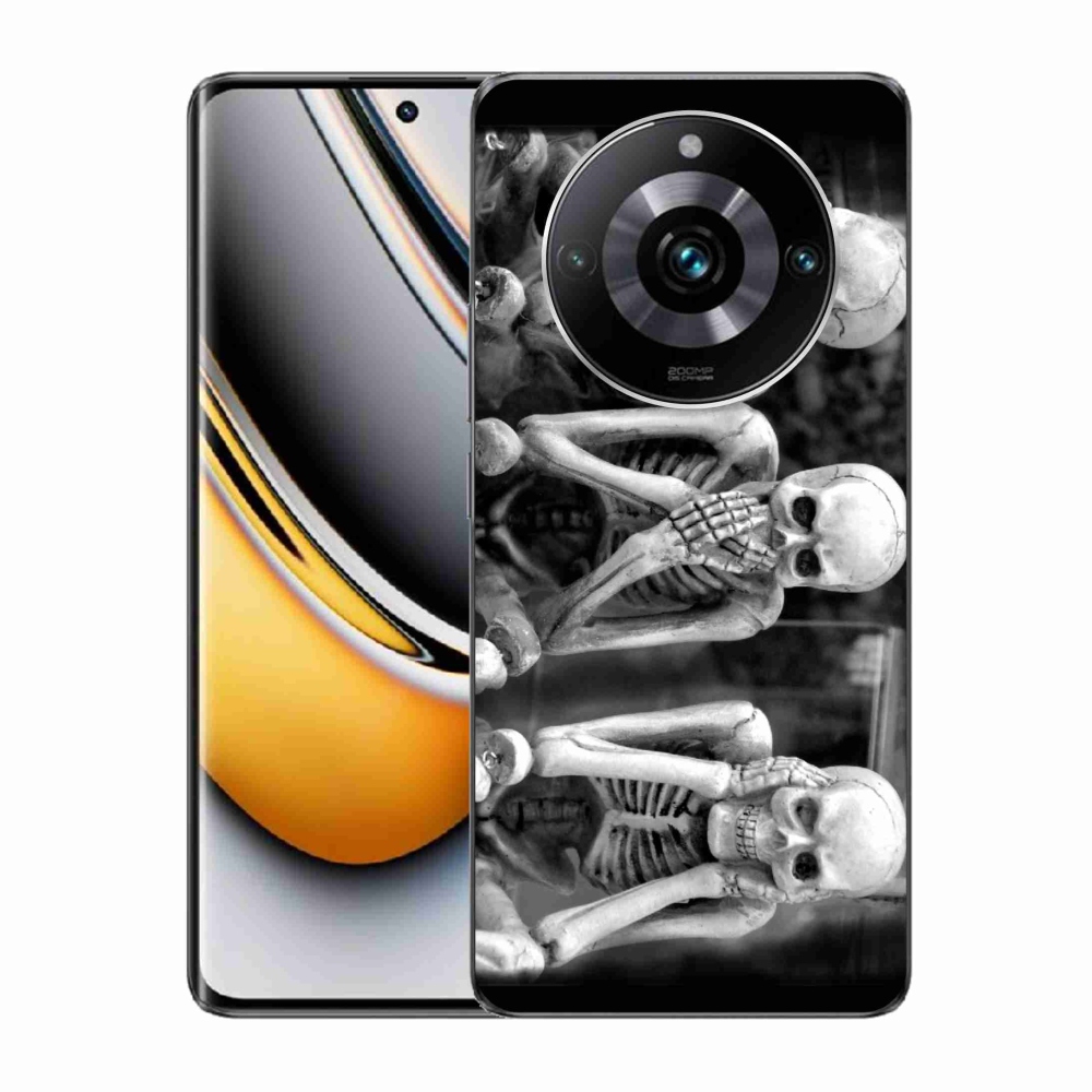 Gél borítás mmCase a Realme 11 Pro/11 Pro+ készülékhez - csontvázak