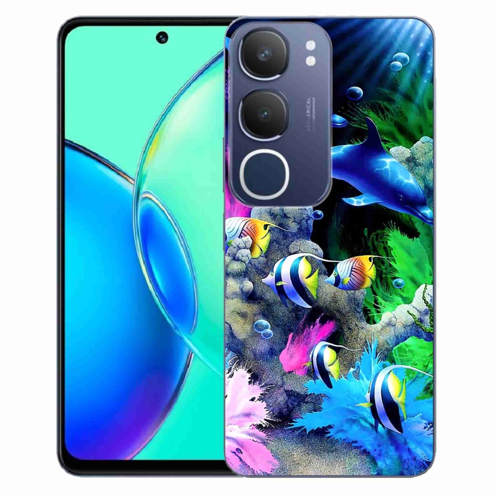 Gél védőburkolat mmCase a Vivo Y19s készülékhez - Sea World