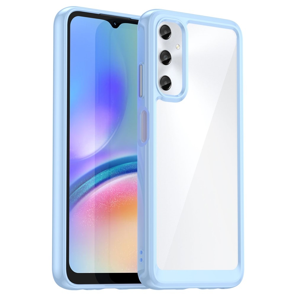 Gél tok kemény hátlappal Samsung Galaxy A05s készülékhez - kék