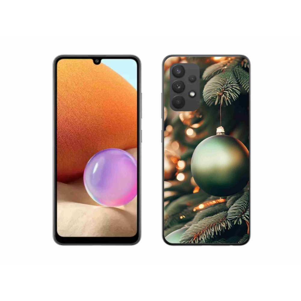 Gél borítás mmCase Samsung Galaxy A32 4G - karácsonyi dekoráció 1