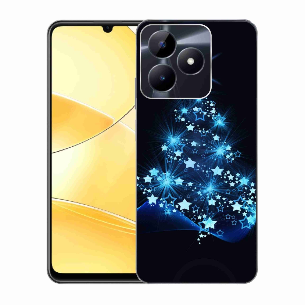 Zselés borítás mmCase a Realme C51/C53 készülékhez - karácsonyfa