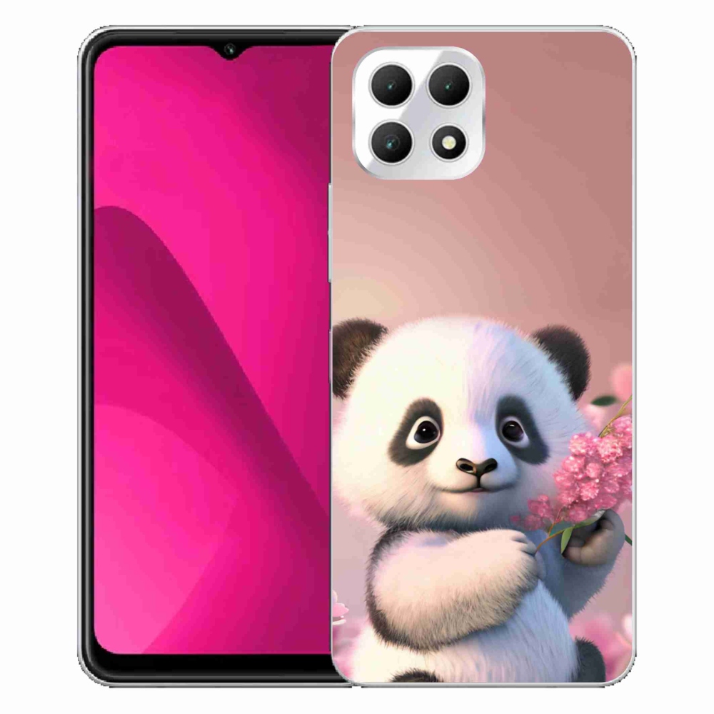 Zselés borítás mmCase a T-Mobile T Phone 2 készülékhez - aranyos panda