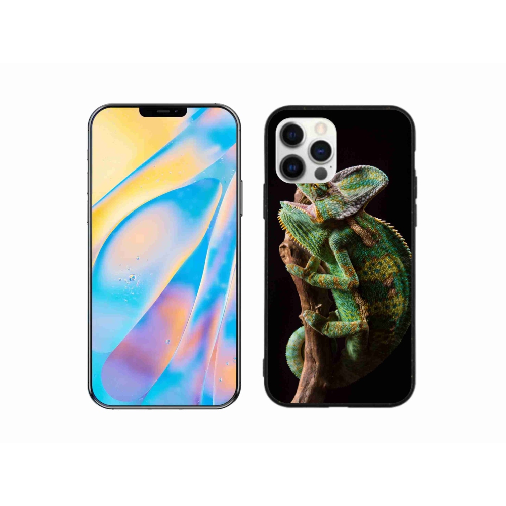 Zselés borítás mmCase iPhone 12 készülékhez - kaméleon