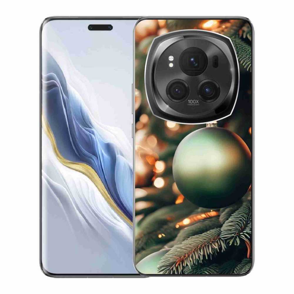 Gél borítás mmCase a Honor Magic 6 Pro 5G számára - karácsonyi dekorációk 1