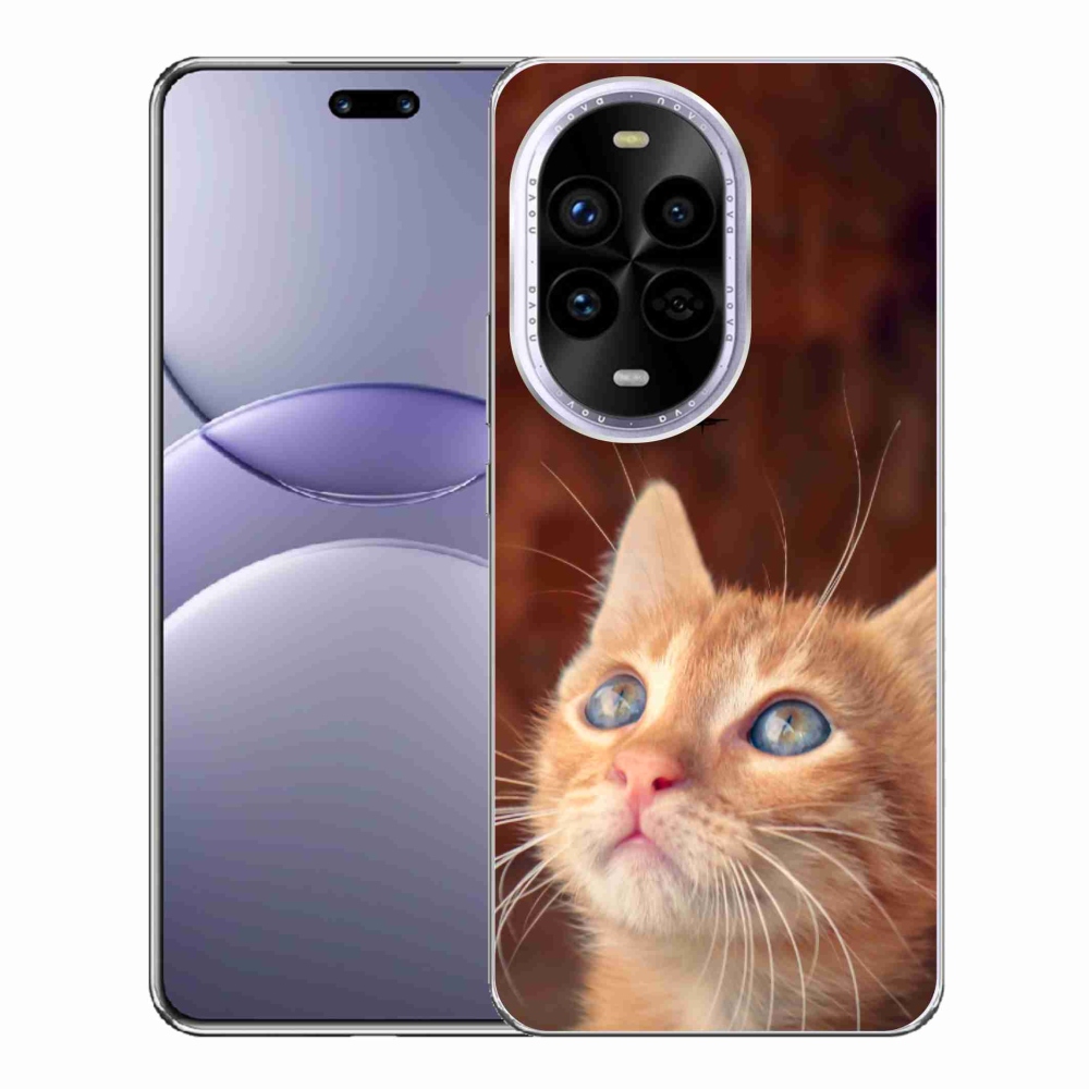 Gél borítás mmCase a Huawei Nova 13 Pro 5G-n - pillangó és cica